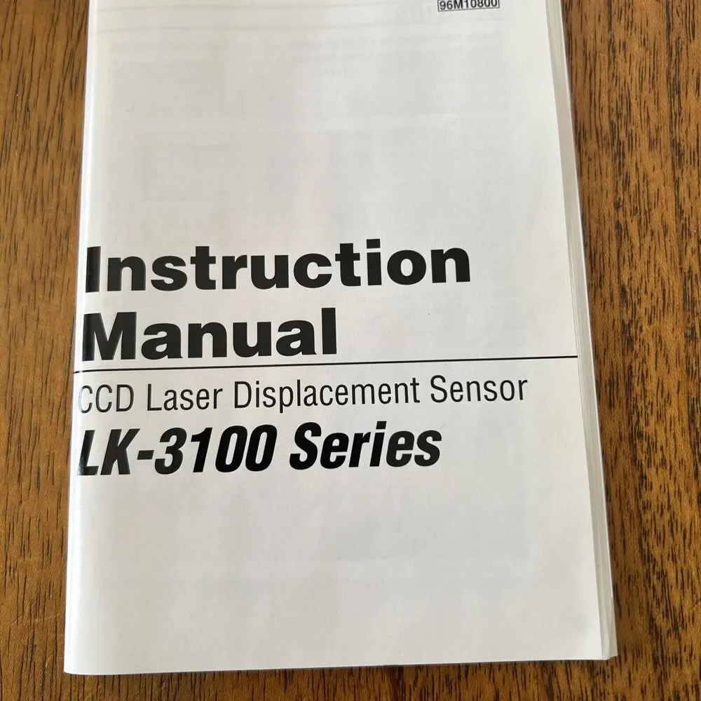 Keyence LK-3101 CCD Laser Displacement Sensor Controller‎ /Keys